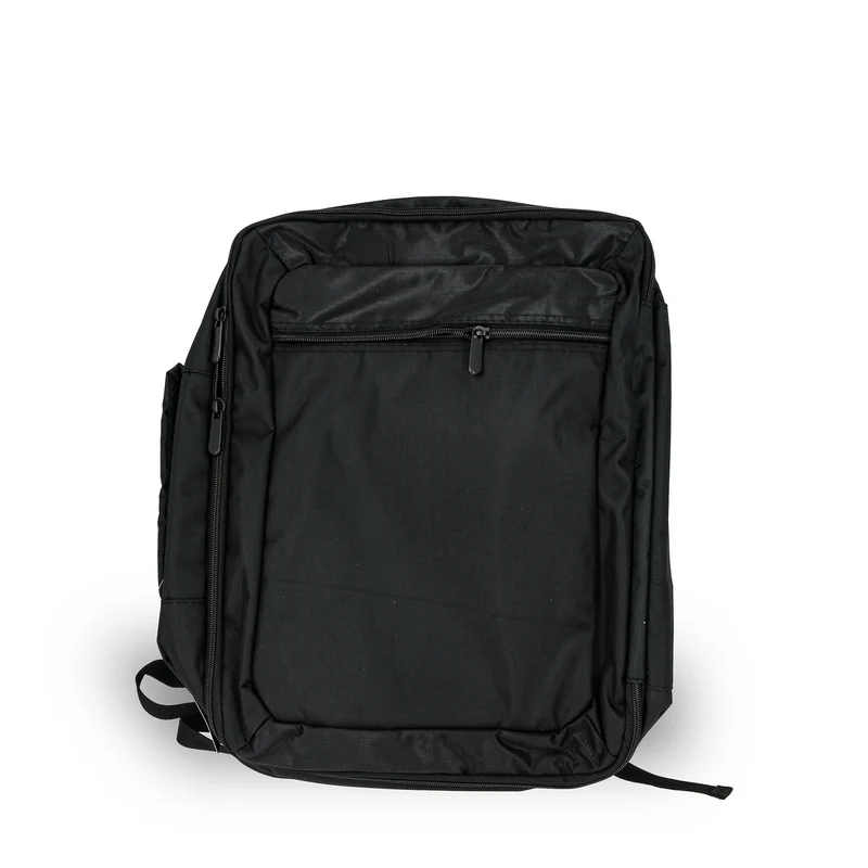 Sac à Dos Noir avec Compartiments 40x15x31cm
