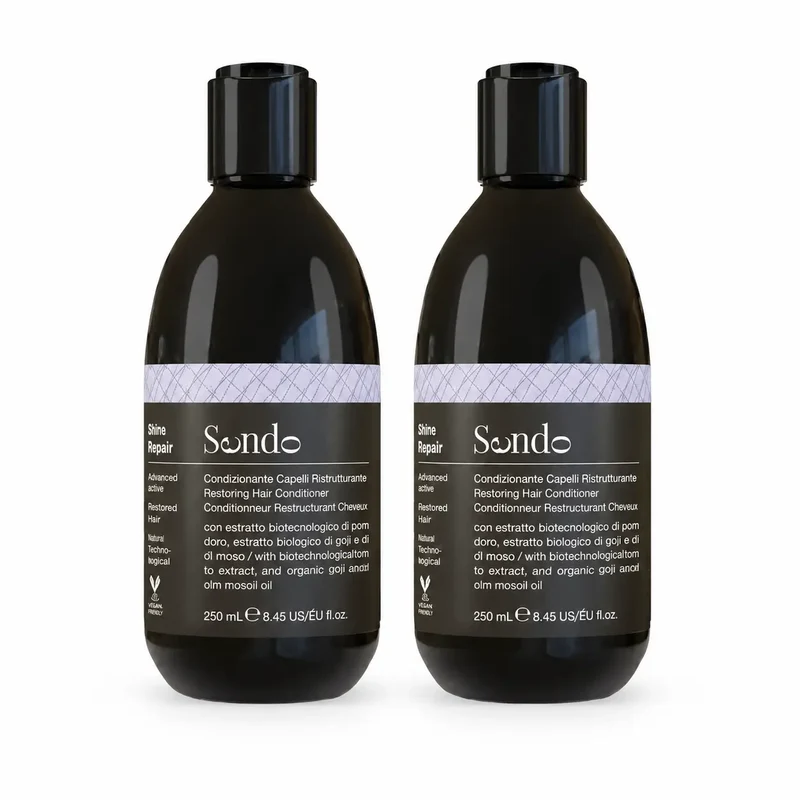 Sendo Après-shampoing réparateur, 250 ml, lot de 2