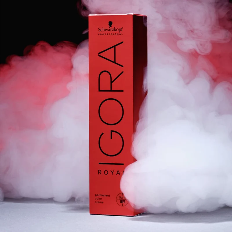 Coloration Permanente Cendrée Cool Igora Royal Cool