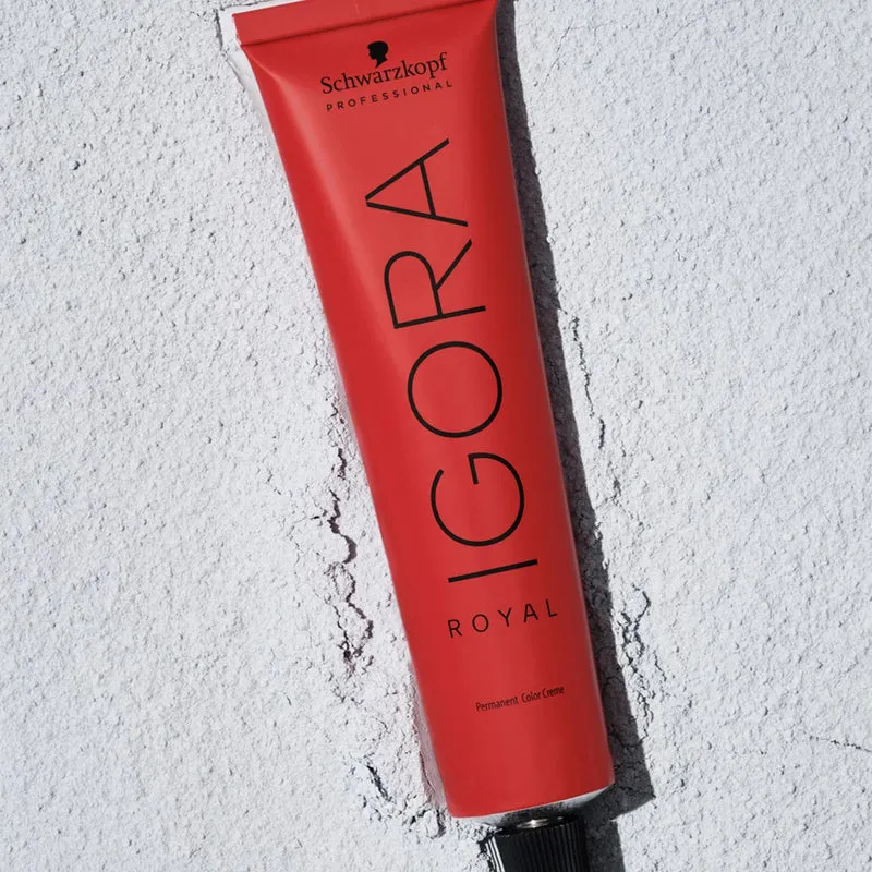 Coloration Permanente Cendrée Cool Igora Royal Cool