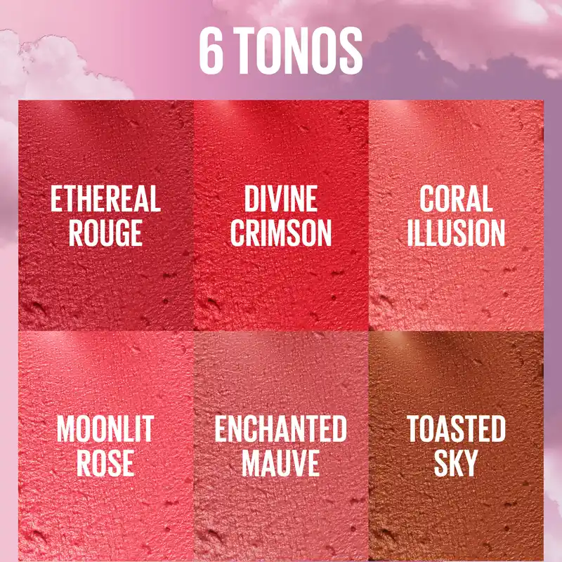 Maybelline New York Cloudtopia Blush liquide mat, teinte 30 Sunrise, 4,75 ml
