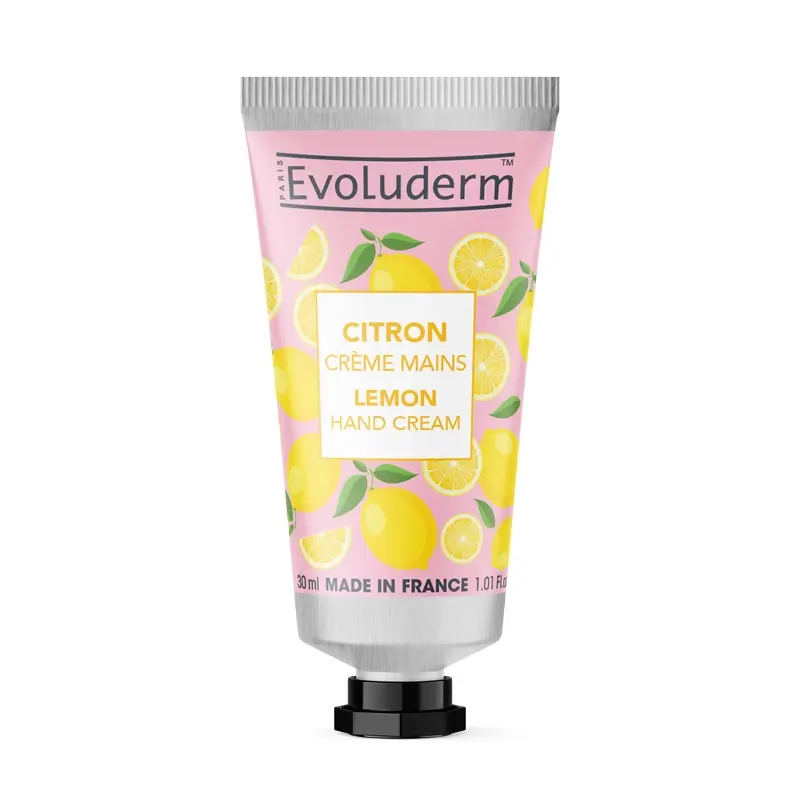 Evoluderm Crème mains citron, 30 ml