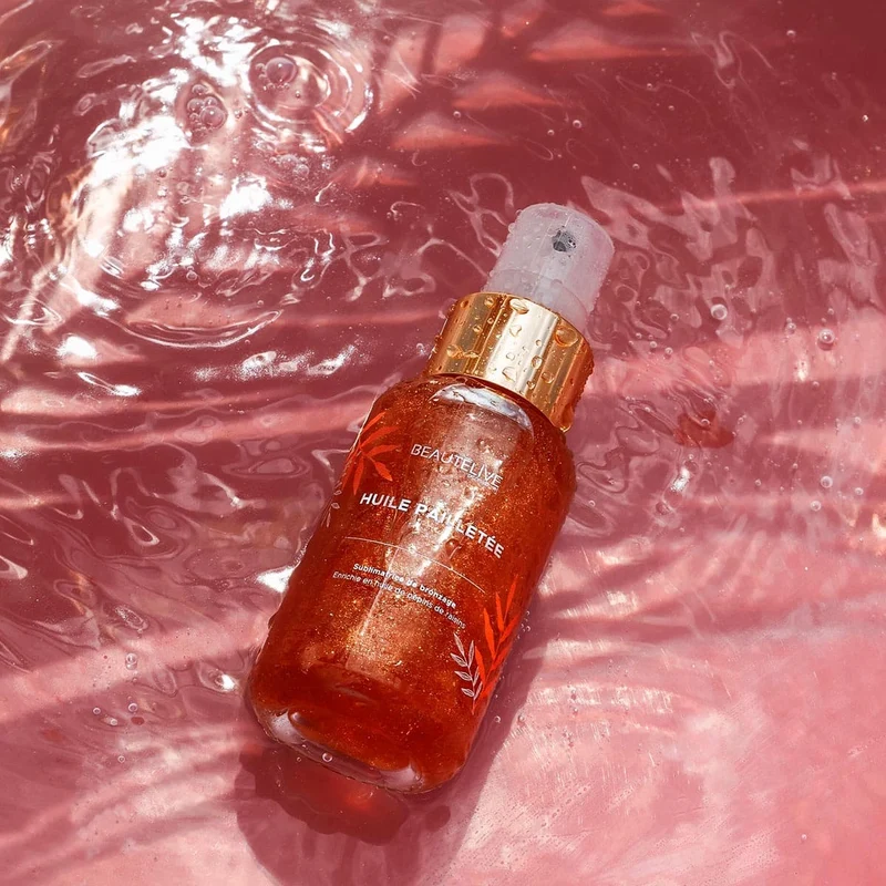 Huile Pailletée Sublimatrice de Bronzage