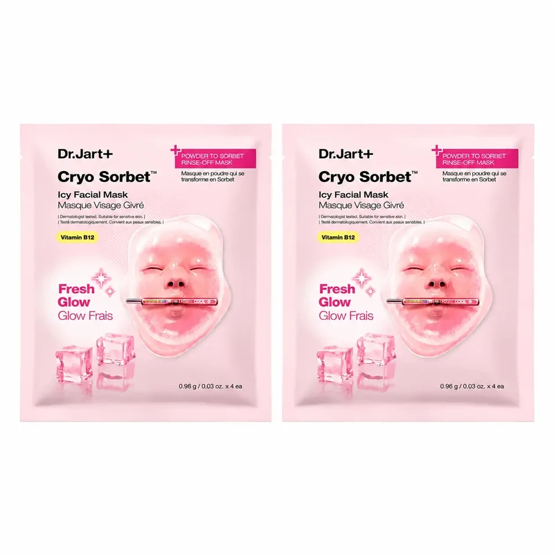 Jart+ Cryo Sorbet Masque facial glacé, pack 2