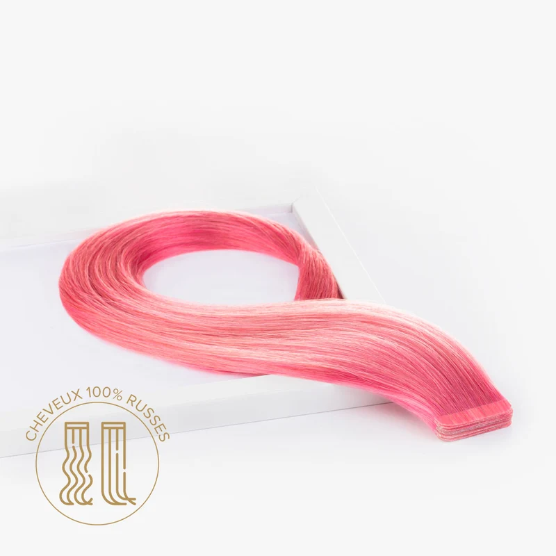 Extensions Adhésives RUSSES CRAZY COLORS 4cm X6 Bandes 50/55cm