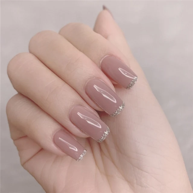 Faux Ongles Couleur Chair