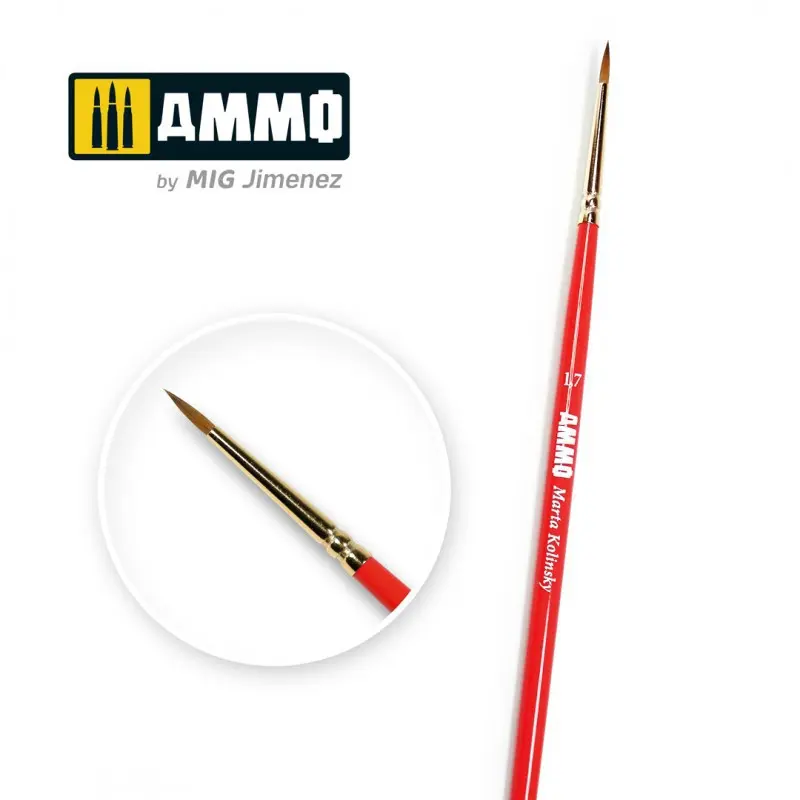 MIG A.MIG-8713 1.7 AMMO Marta Kolinsky Brush
