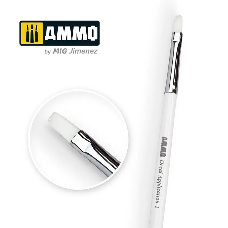MIG A.MIG-8706 1 AMMO Decal Application Brush
