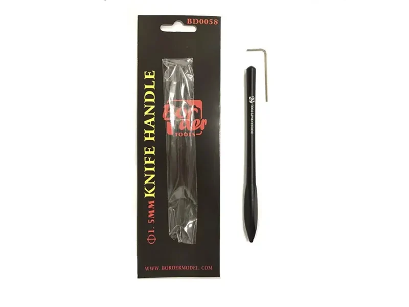 Border model outillage BD0058 Porte lame à graver noir 1.5mm