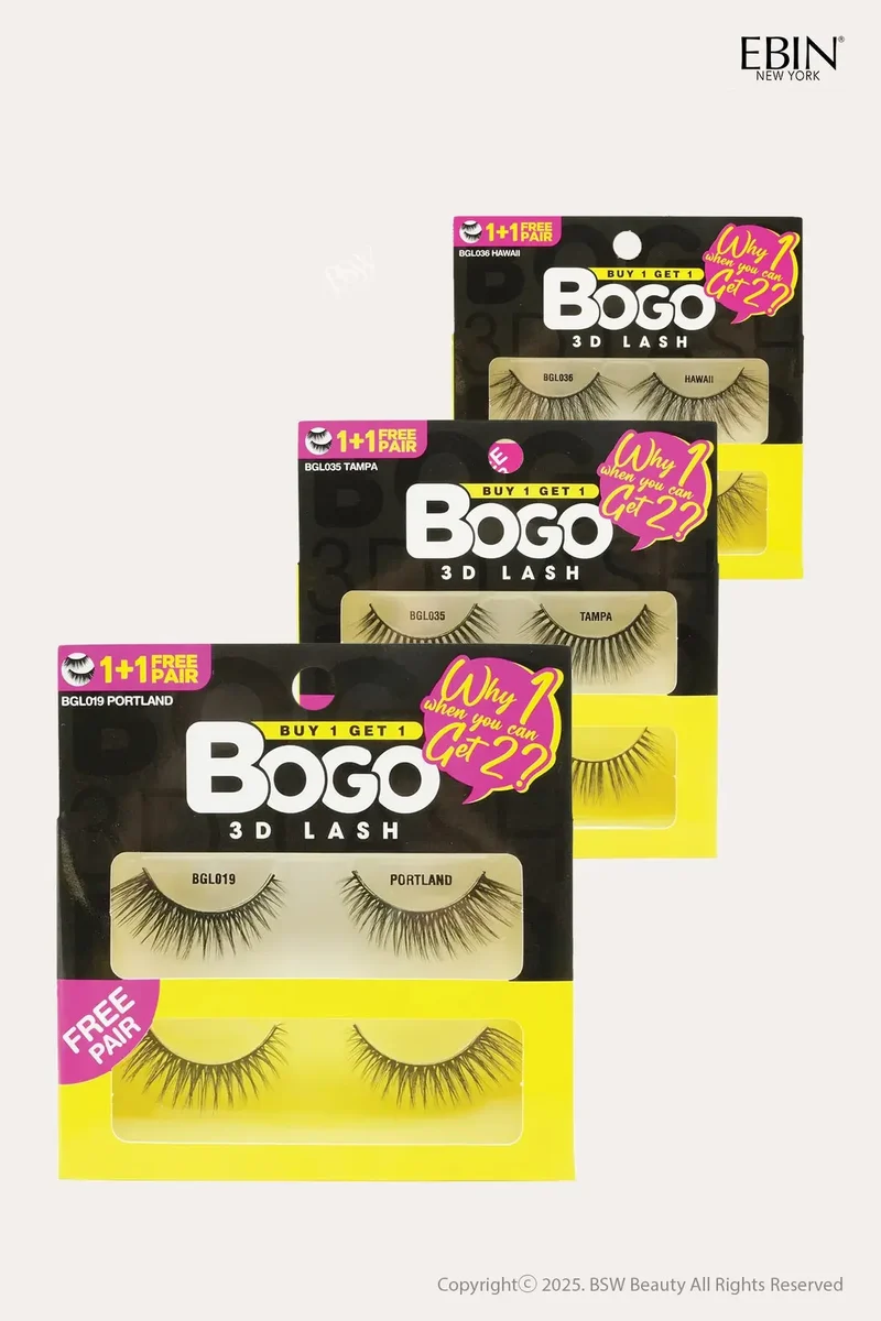 EBIN BOGO 3D EYELASHES