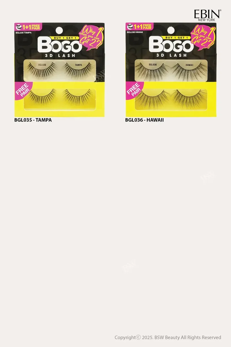EBIN BOGO 3D EYELASHES