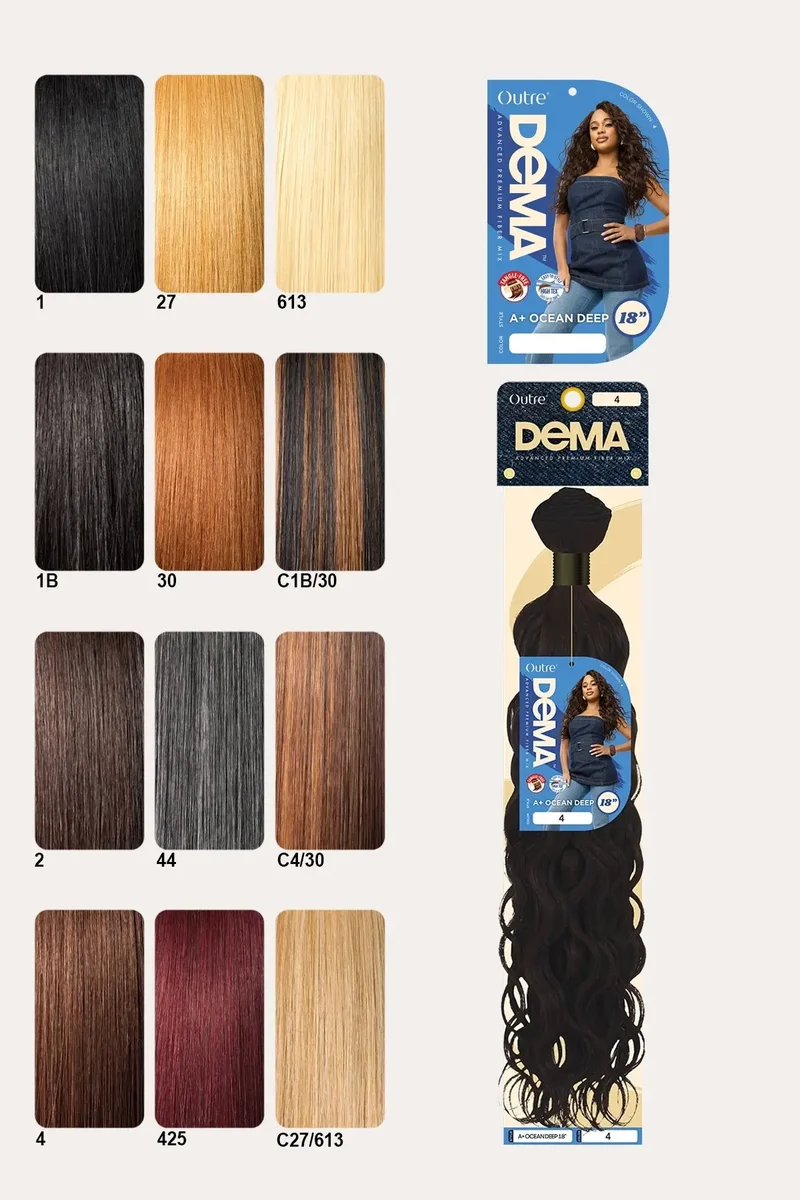 OUTRE DEMA A+ WEAVE BUNDLE - OCEAN DEEP 18