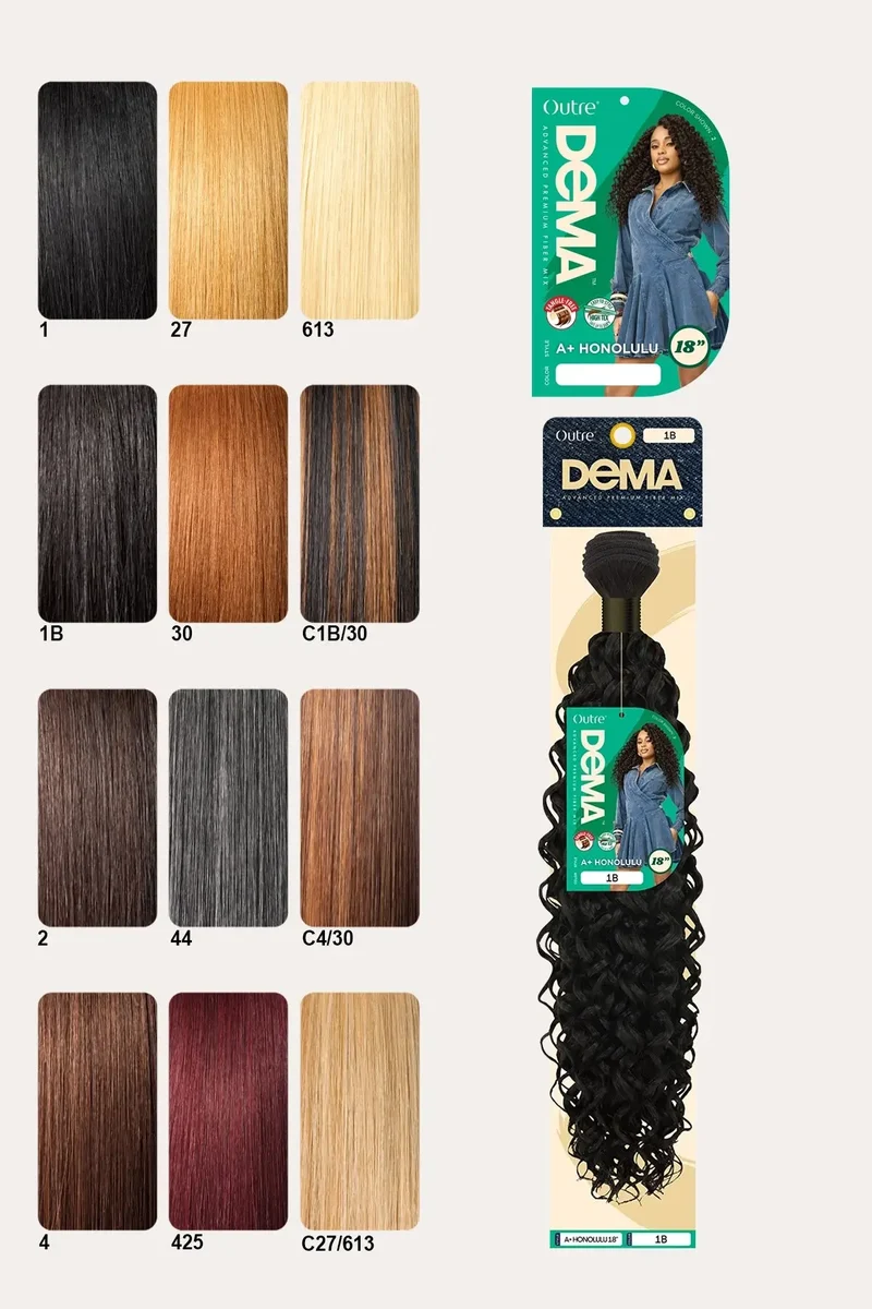 OUTRE DEMA A+ WEAVE BUNDLE - HONOLULU 18