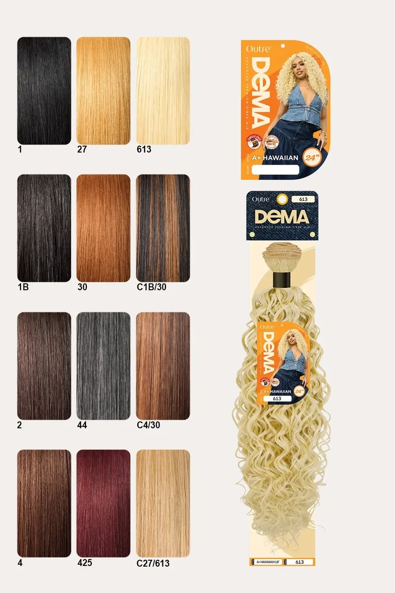OUTRE DEMA A+ WEAVE BUNDLE - HAWAIIAN 24