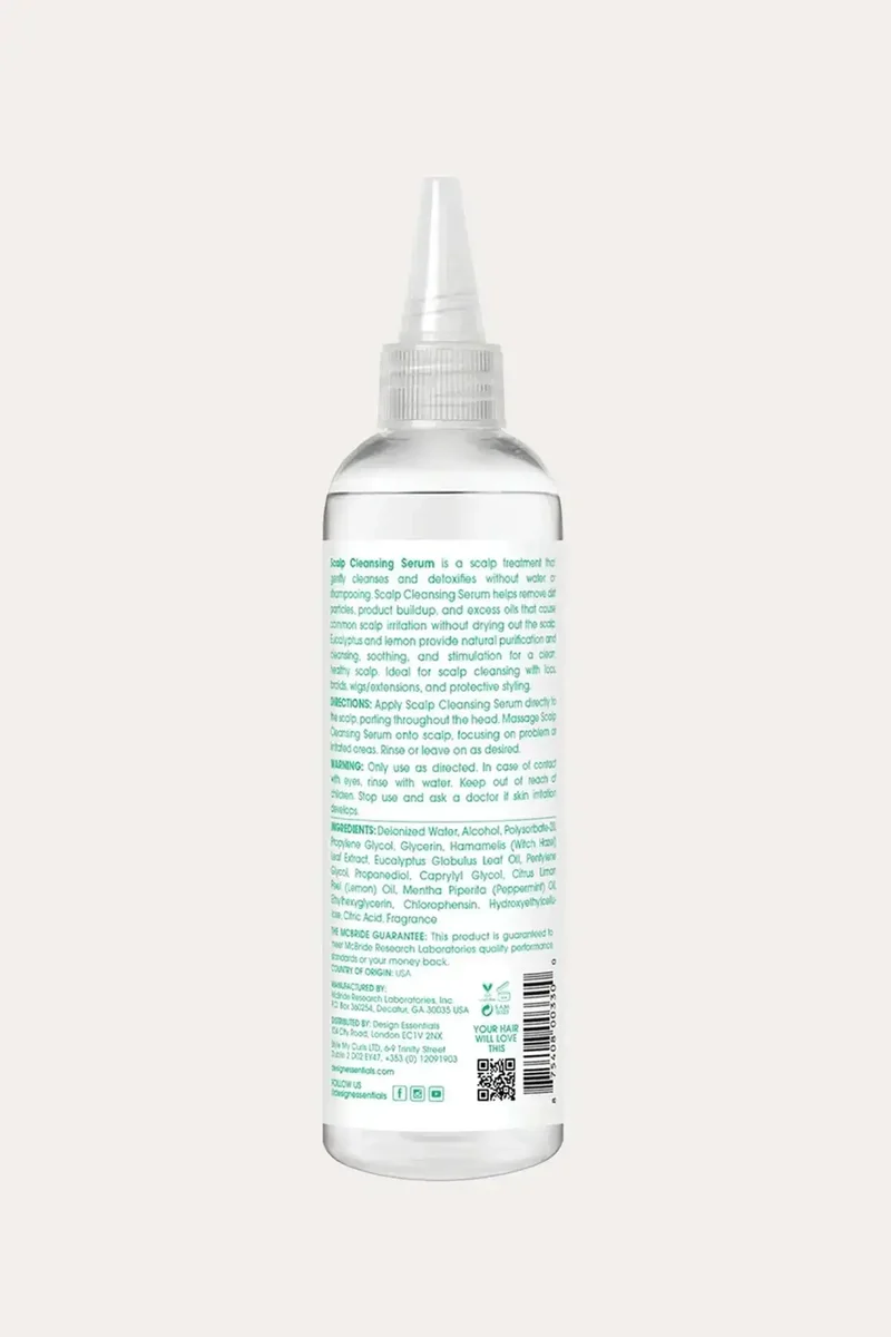 DESIGN ESSENTIAL SCALP CARE SCALP CLEANSING SERUM 4oz