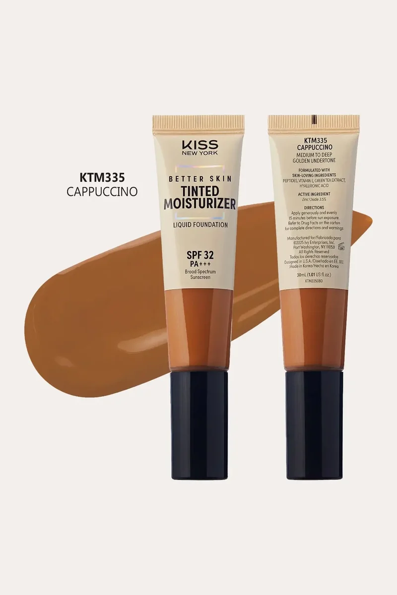 KISS NEW YORK HYDRATING TINTED MOISTURIZER SPF 32 PA+++ 30ml