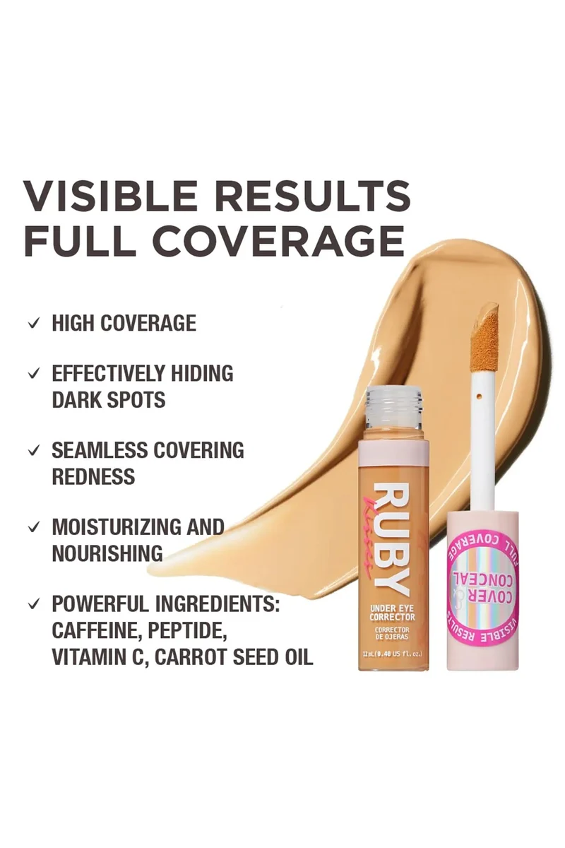 RUBY KISSES FULL COVERAGE UNDER EYE CONCEALER