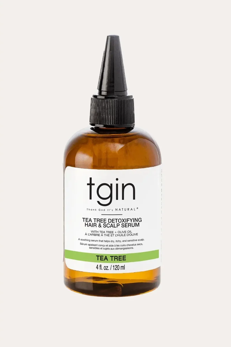 TGIN TEA TREE + OLIVE OIL DETOXIFYING HAIR & SCALP SERUM
