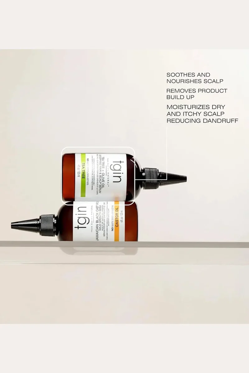 TGIN TEA TREE + OLIVE OIL DETOXIFYING HAIR & SCALP SERUM