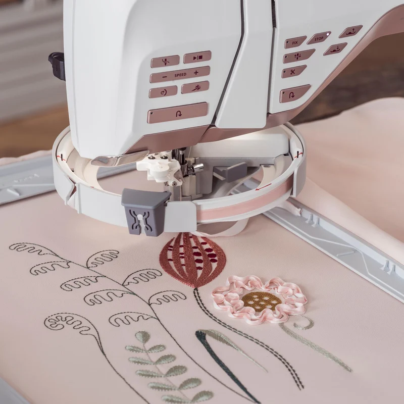 HUSQVARNA® VIKING® Ribbon Embroidery Attachment Bundle