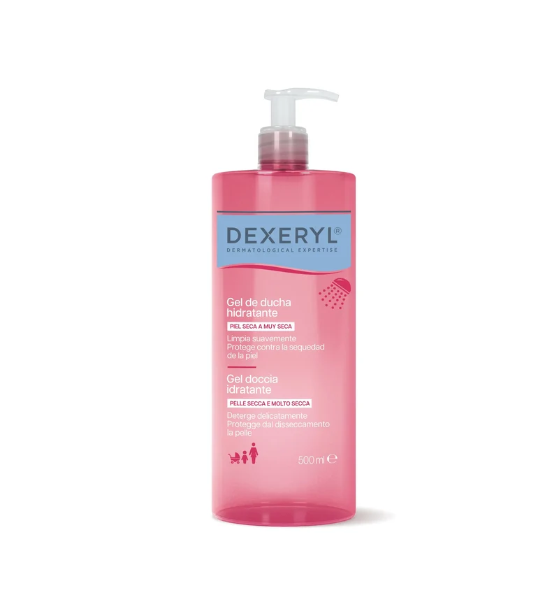 Gel douche hydratant Dexeryl, 500 ml