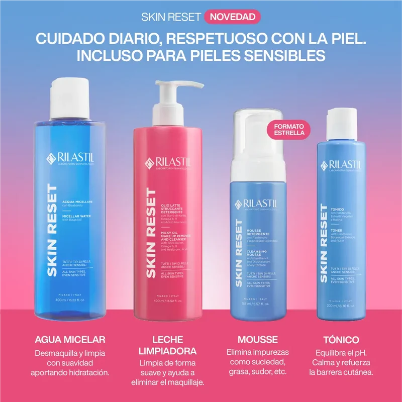 Rilastil Skin Reset Lait-huile, 400 ml