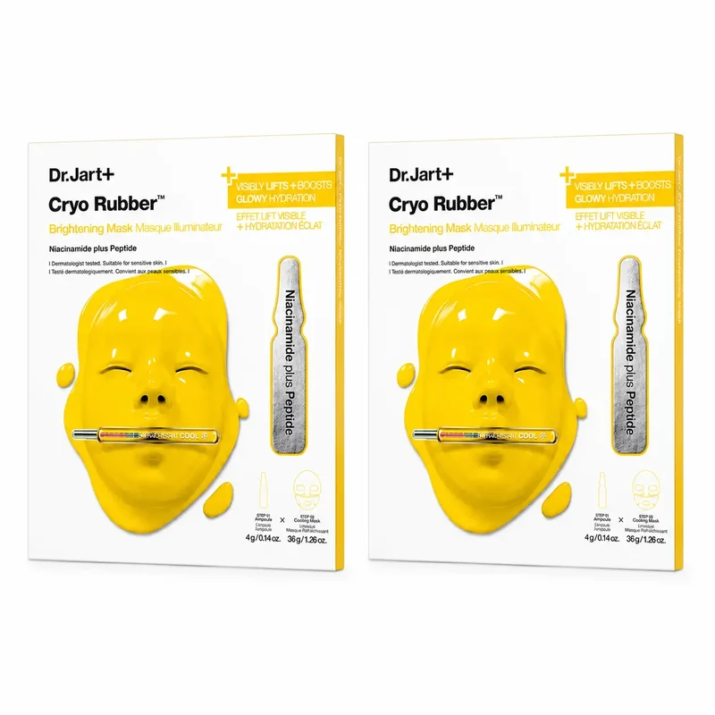 Jart+ Cryo Rubber Brightening Mask, pack 2