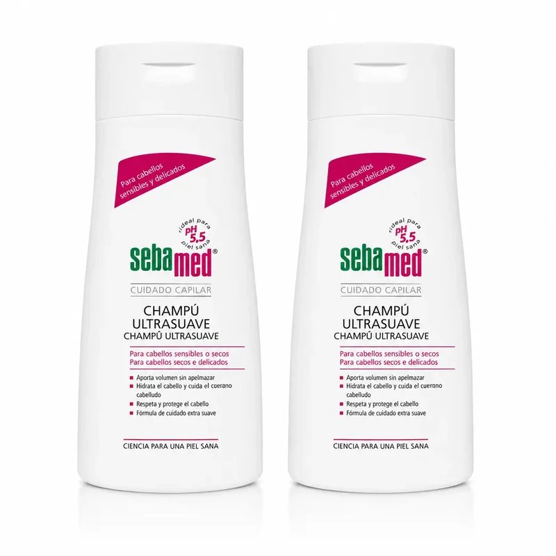 Sebamed Shampooing Ultra Doux 400 Ml, pack 2