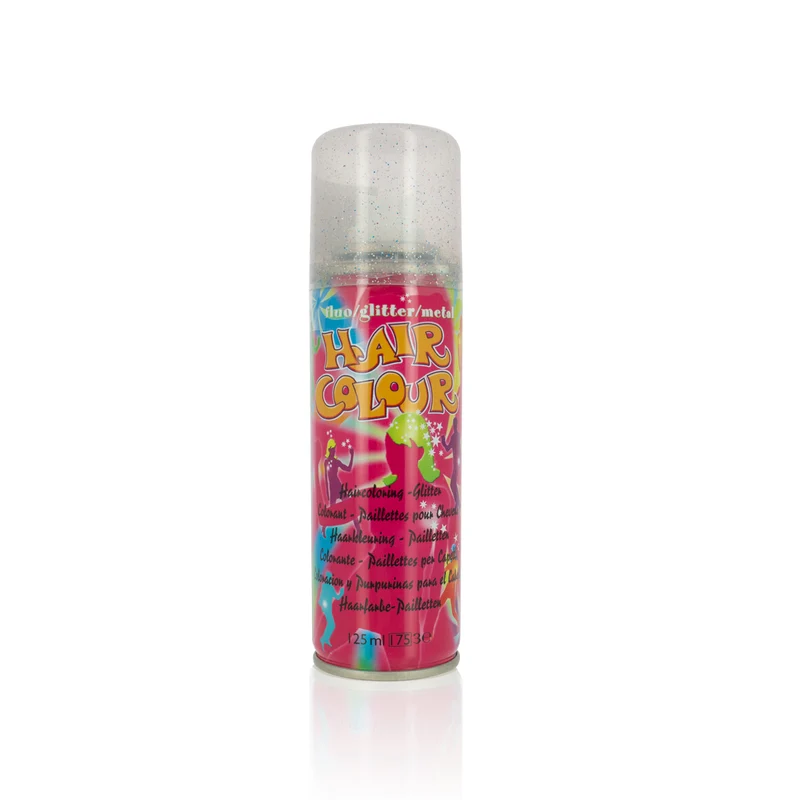 Spray à paillettes pour cheveux