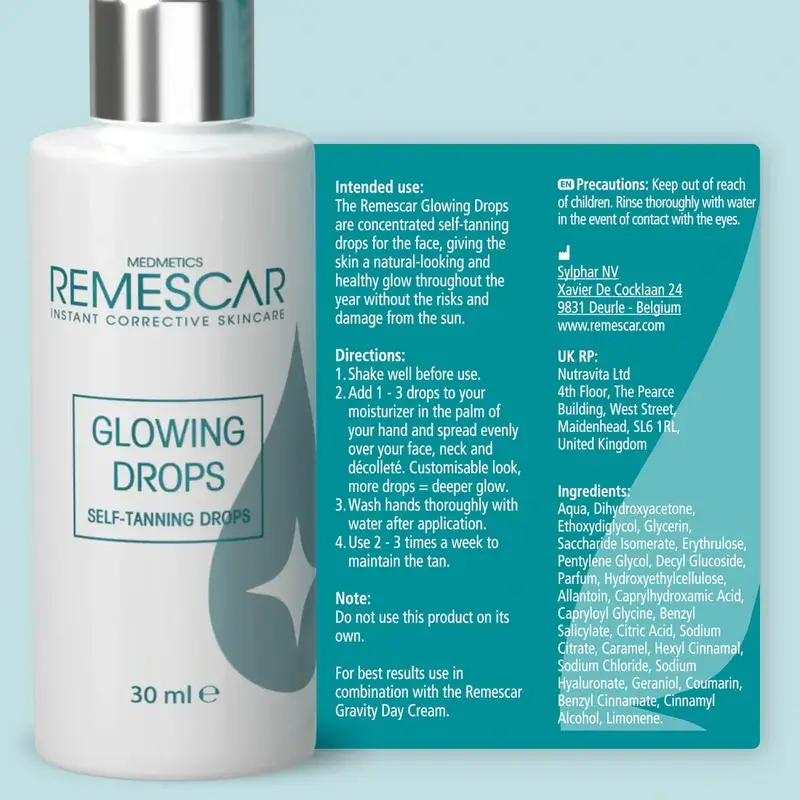 Remescar Gouttes bronzantes, 30 ml