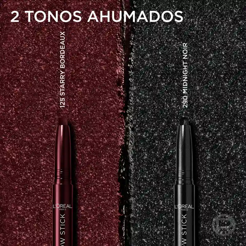 L'Oreal Paris Paradise Les Shadow Sticks Smokey Creamy Blendable Eyeshadow Midnight Noir