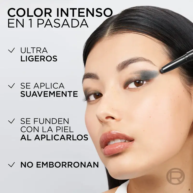 L'Oreal Paris Paradise Les Shadow Sticks Smokey Creamy Blendable Eyeshadow Midnight Noir