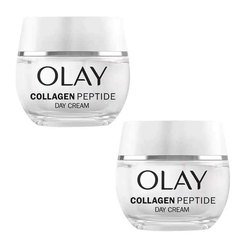 Olay Collagen Peptides 24H Day Cream, pack 2 x 50Ml