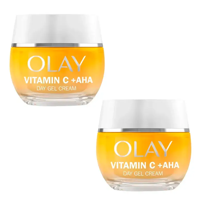 Crème de jour à la vitamine C de Olay, paquet de 2 x 50 ml