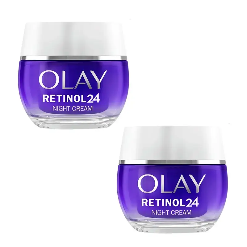 Crème de nuit Olay Retinol 24, paquet de 2 x 50 ml