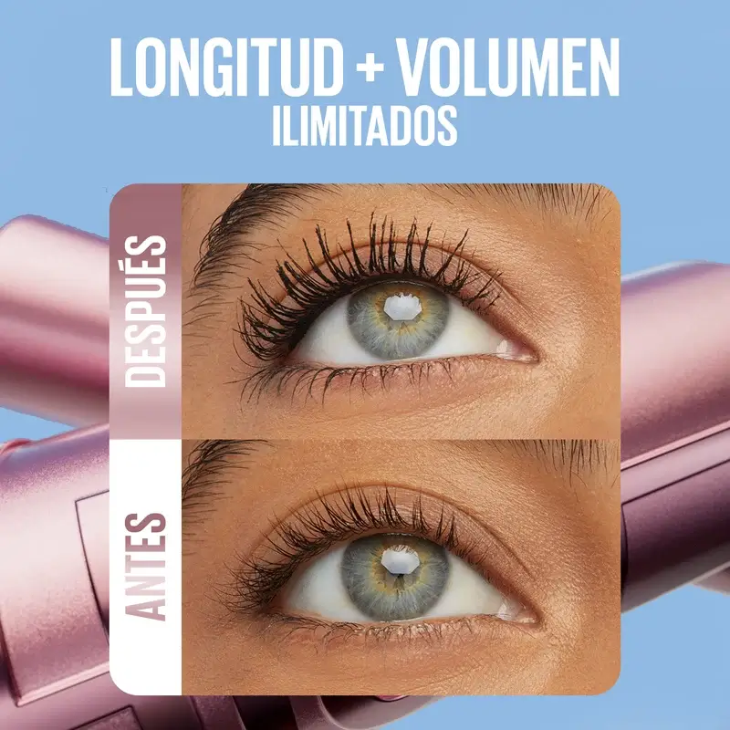 Maybelline New York Lash Sensational, Sky High Waterproof Mascara, Navy Blue, 1 pc.