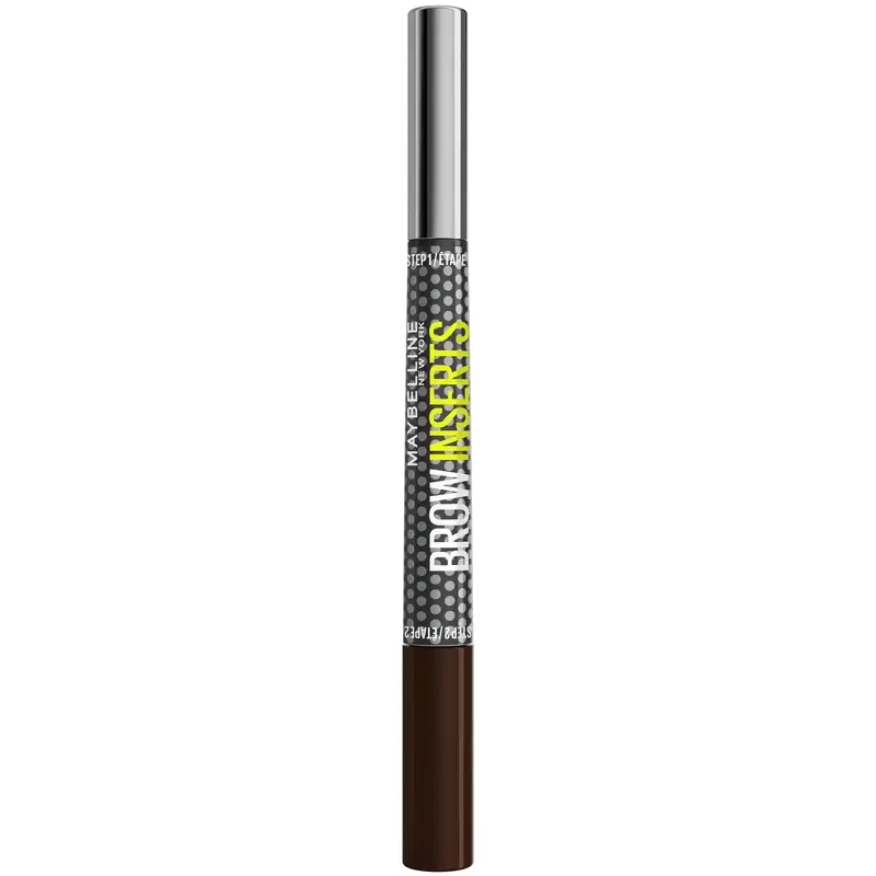 Crayon à sourcils Brow Insert de Maybelline New York, brun noir, 1,25 ml