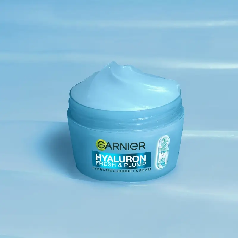 Garnier Hyaluron Fresh & Plump Moisturising Replenishing Sorbet, 85 ml
