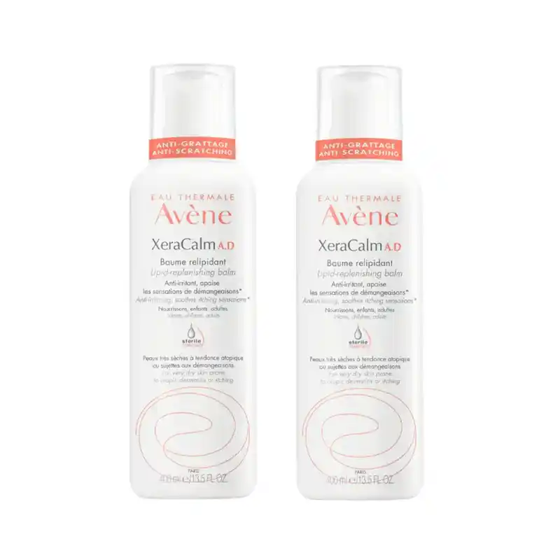 Avène Xeracalm Ad Baume Relipidant, 2X400 Ml