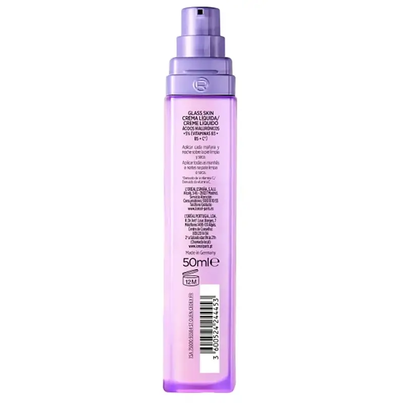 L'Oréal Paris Anti-Age Revitalift Filler Glass Skin Liquid Cream, 50 ml