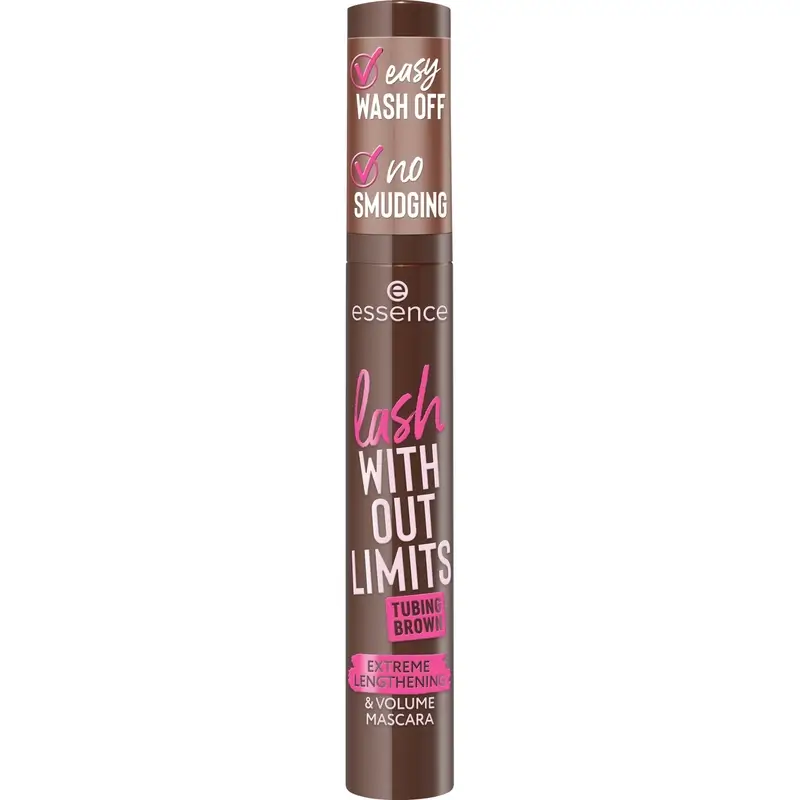 Essence Brown Lash Without Limits Mascara en tube allongeant et volumineux 05 , 13 ml