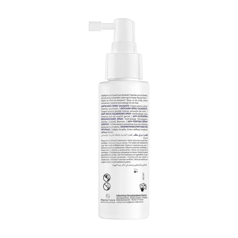 Ducray Kelual Ds Spray Apaisant Intensif, 100 ml