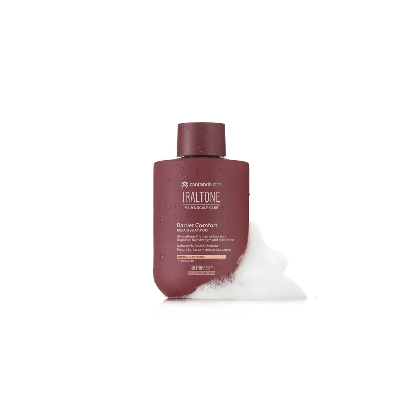 Iraltone Barrier Comfort Shampooing réparateur et fortifiant, 250 ml