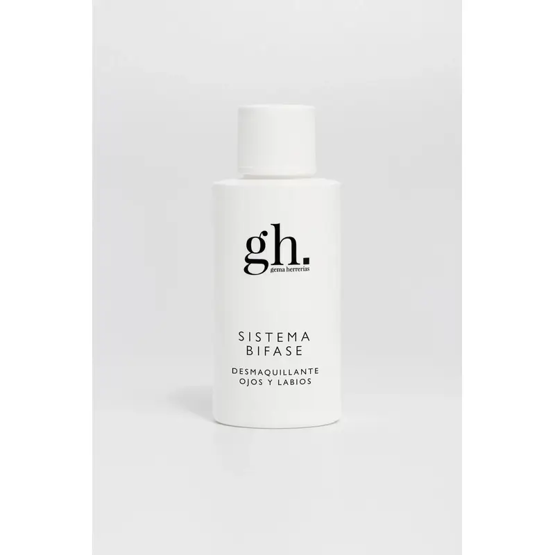 Gema Herrerias Minitalla Système démaquillant biphasé pour les yeux et les lèvres, 50 ml