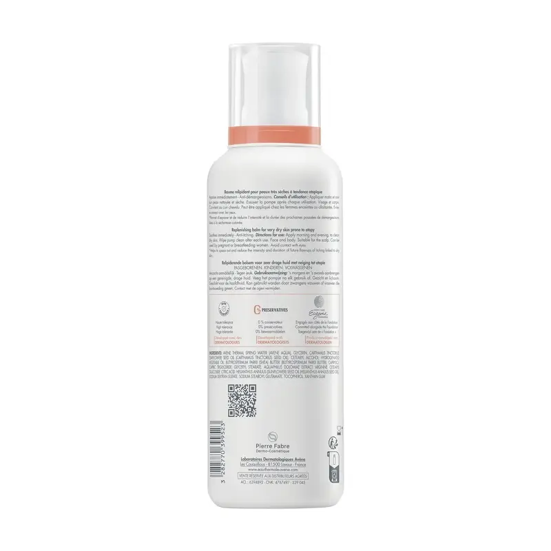Avène Xeracalm Ad Baume Relipidant, 400 ml