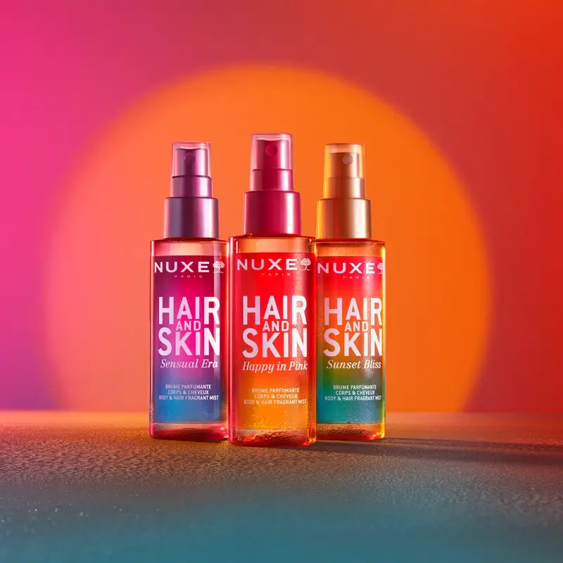 Nuxe Hair & Skin Brume parfumée Era sensuelle pour le corps et les cheveux, 100 ml