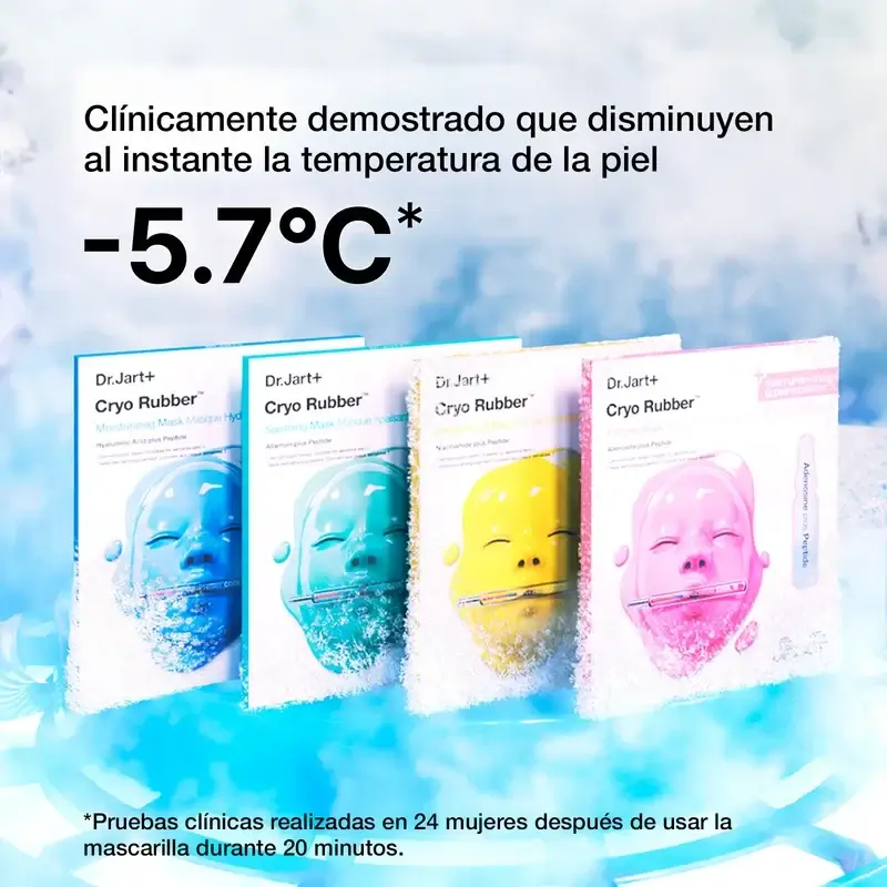 Masque éclaircissant Cryo Rubber de Dr.