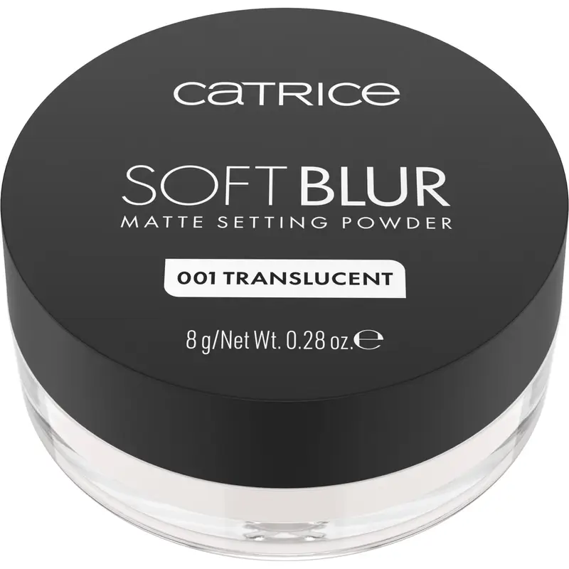 Catrice Poudre de réglage matifiante Soft Blur 001 , 8 gr