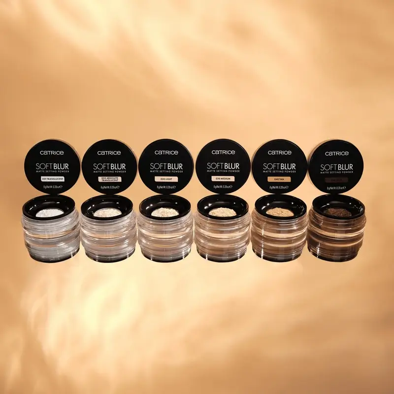 Catrice Poudre de réglage matifiante Soft Blur 001 , 8 gr