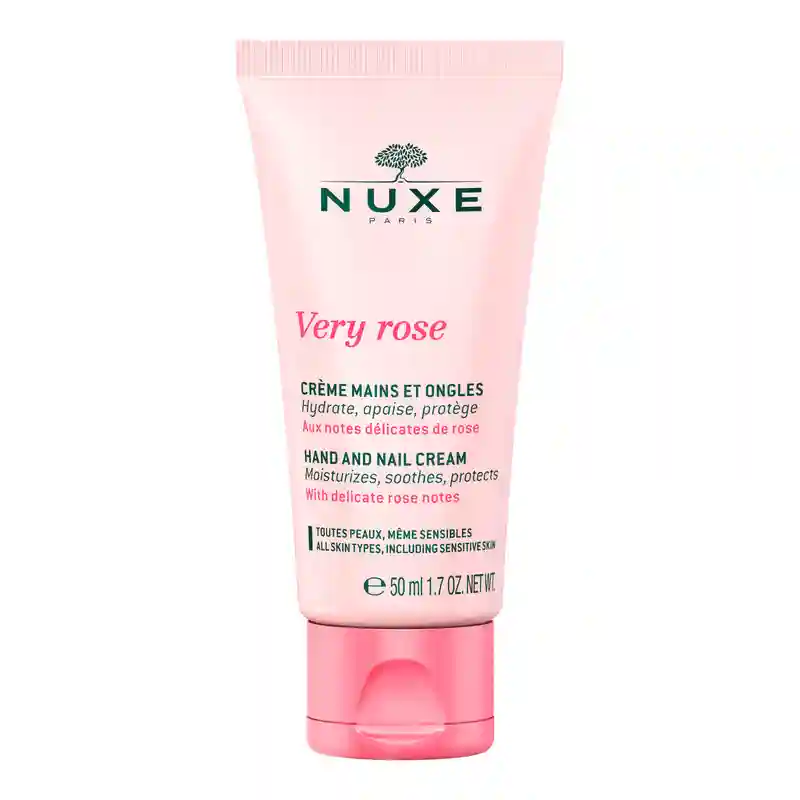 Nuxe Very Rose Gift Box Very Rose Gel nettoyant + Crème pour les mains + Eau de toilette parfumée